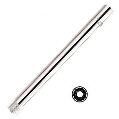 Головка торцева Toptul 12-гранна свічкова 14мм 3/8" L 250мм (BSBA1214L) Вінниця - фото 1