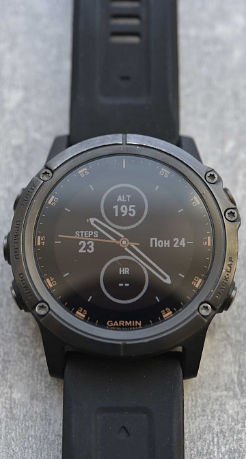 Смарт -Часы Garmin Fenix 5X Plus DIC Titanium Sapphire Киев - изображение 8