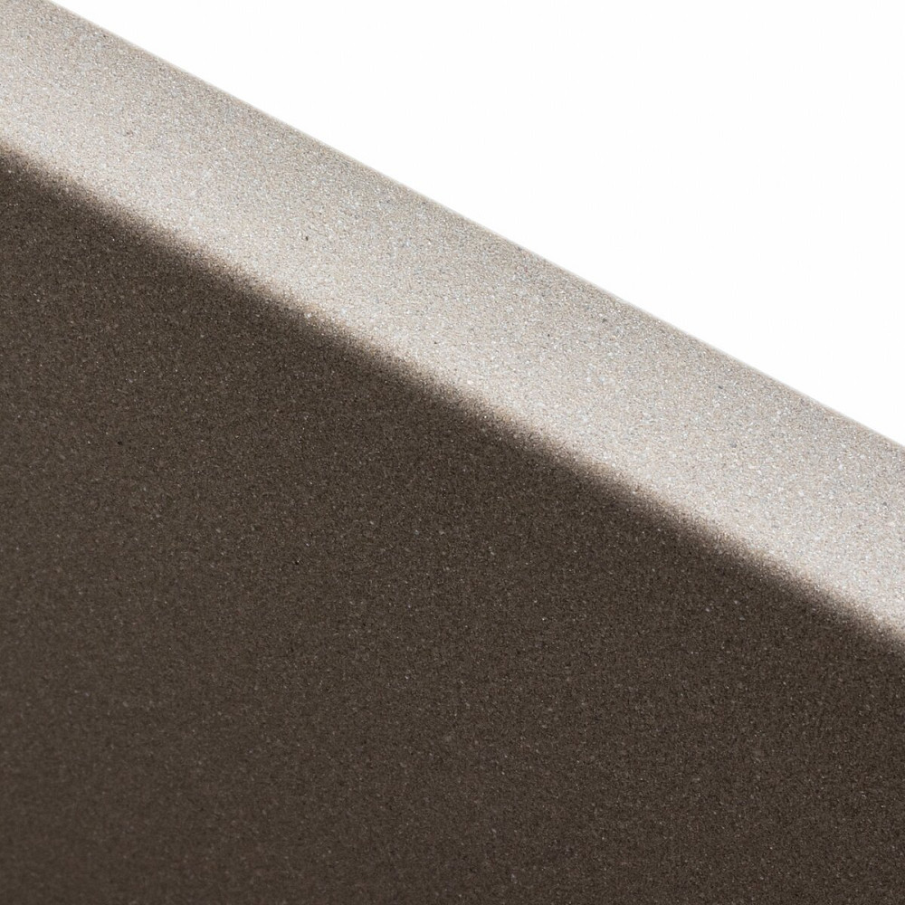 Гранітна мийка для кухні VALESO 4040 RUBA матовий титан Коломыя - изображение 8