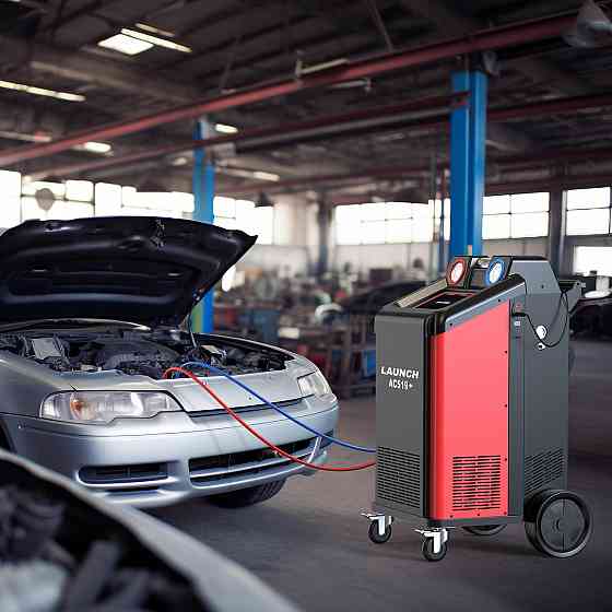 Установка для обслуговування кондиціонерів (автоматична) R134a або R1234yf LAUNCH AC519PLUS Чернігів