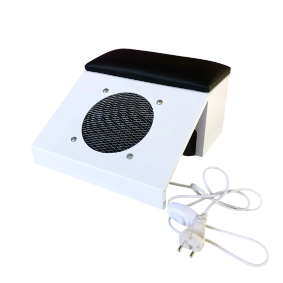 Подставка для маникюра с вытяжкой 100 вт. Черная Киев