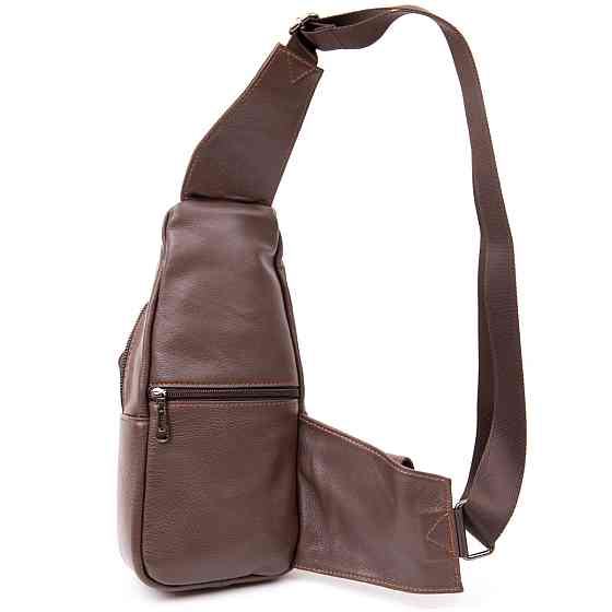 Сумка кросс боди Vintage 20402 Серо-коричневая Киев