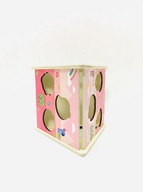 Куб логічний сортер вкладиш 8 елементів Вид 3 (C 61720) Чернігів - фото 4