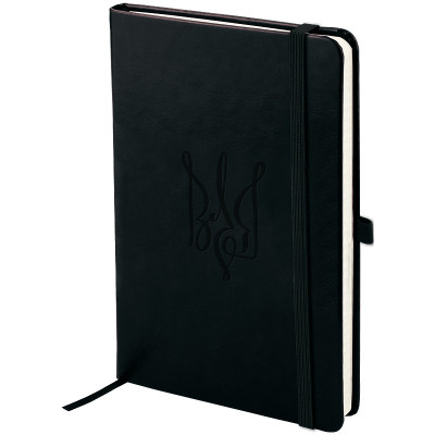 Книга записна Axent Partner Lux Воля 125x195 мм 96 аркушів, клітинка чорна (8202-01-5-A) Вінниця - фото 1