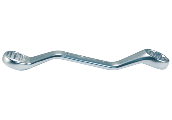 Ключ накидний відігнутий на 45° короткий 8х9мм FORSAGE F-758S0809 Одеса