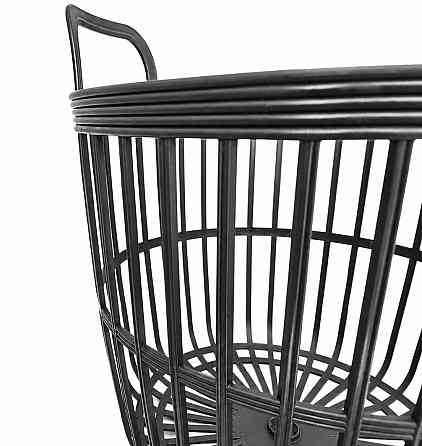 Корзина мультифункциональная плетеная Prosperplast Zoe Basket, 40 л, чорная Киев