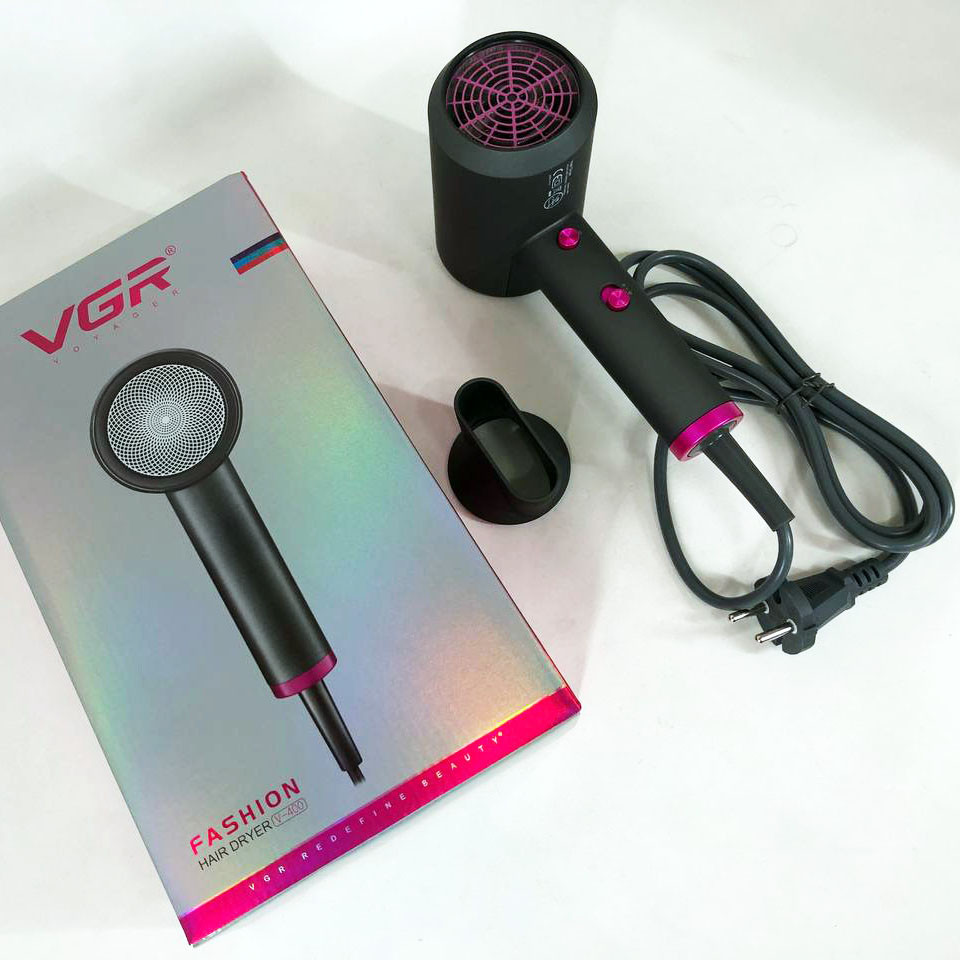 Фен для укладки с холодным обдувом VGR, Фен профессиональный домашний для волос Фены сушки волос ZK-57 Львов - изображение 6
