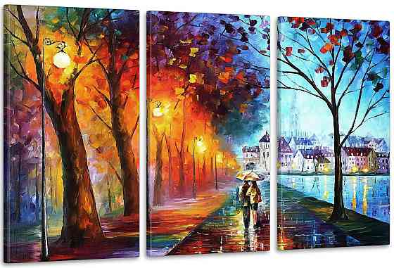 Модульная картина Осень Art-9_3А 70x130 см Киев