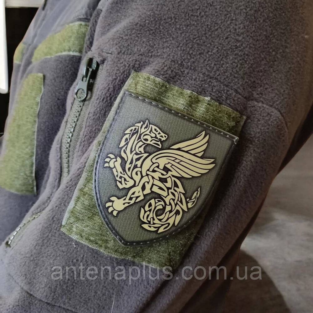 158  ОМБр олива шеврон / патч Київ - фото 2