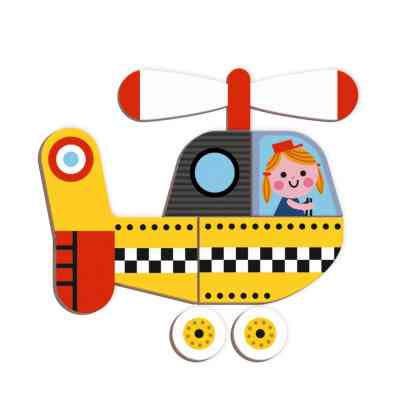 Розвиваюча іграшка Janod Магнитная книга Транспорт (J02715) Вінниця