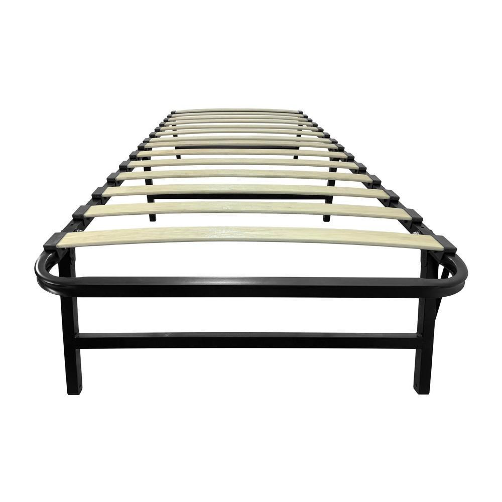 Раскладная кровать CoolSleep Richman 80 x 190 С ортопедическим матрасом и металлическим каркасом Черный Киев - изображение 2