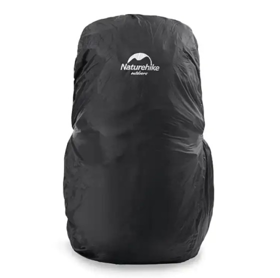 Водостойкий чехол на рюкзак Naturehike кавер 55-75л (Черный) Винница