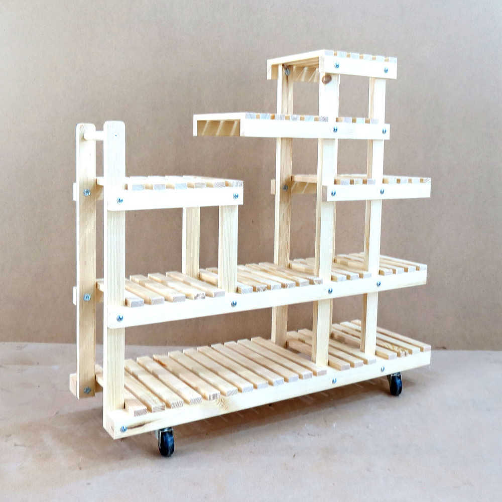 Підставка для квітів "Монтобан" бланже на коліщатках Миколаїв - фото 4