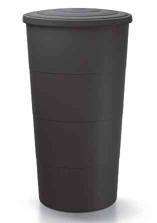 Ємність для збору дощової води Prosperplast Smooth, антрацит, 200 л Київ