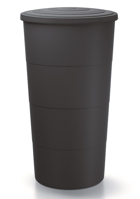 Ємність для збору дощової води Prosperplast Smooth, антрацит, 200 л Київ - фото 1