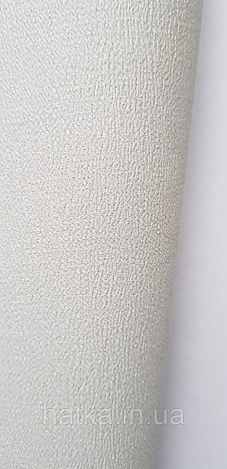 Обои виниловые на флизелине A.S.Creation UNITA 1.06x10 однотонные матовые структурные светло зеленые Киев - изображение 2