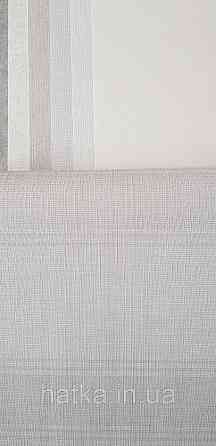 Шпалери вінілові на флізеліні A.S.Creation UNITA 1.06x10 смуги широкі вузькі сірі Київ