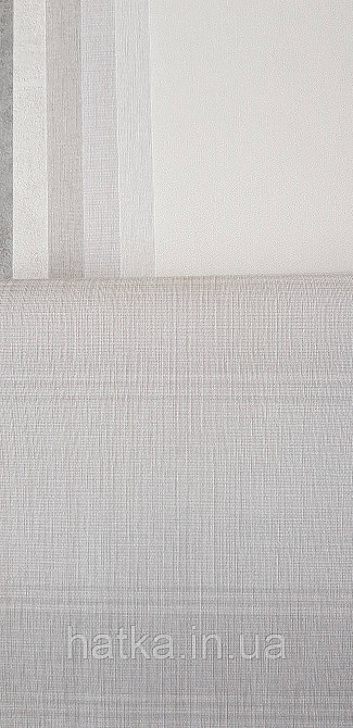 Шпалери вінілові на флізеліні A.S.Creation UNITA 1.06x10 смуги широкі вузькі сірі Київ - фото 5