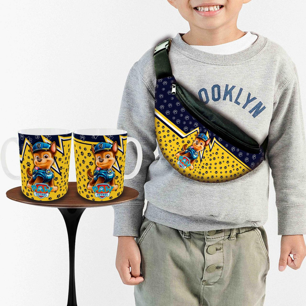 Дитячий набір Paw Patrol сумка-бананка + керамічна кружка з принтом (5571) Київ - фото 2
