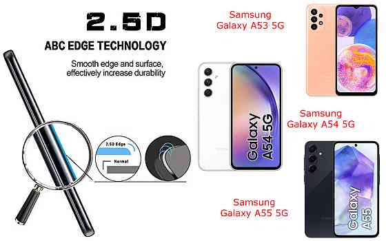 Защитное стекло ArmorGlass для Samsung Galaxy A53 5G, Galaxy A54 5G, Galaxy A55 5G – устойчивое к царапинам и Киев
