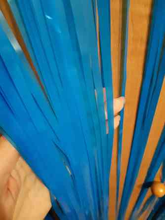 Дощик для фотозони святковий 2 м на 1 м синій Київ