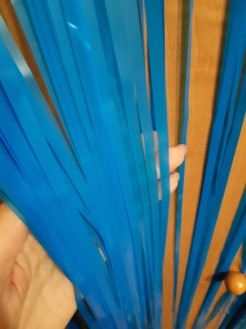 Дощик для фотозони святковий 2 м на 1 м синій Київ - фото 4