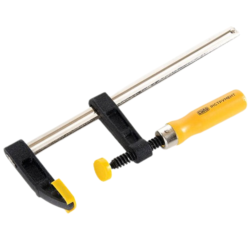 Струбцина столярна тип F 500*120 мм DIN 5117 СИЛА Житомир - фото 1