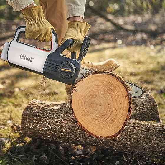 Пила акумуляторна ланцюгова Litheli живлення від павербанку Power Bank Litheli 20000 mAh 45W 2А Київ