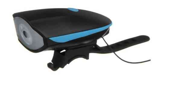 Велофара с сигналом на батарейках Speaker Bicycle Light Feel Fit Бровары