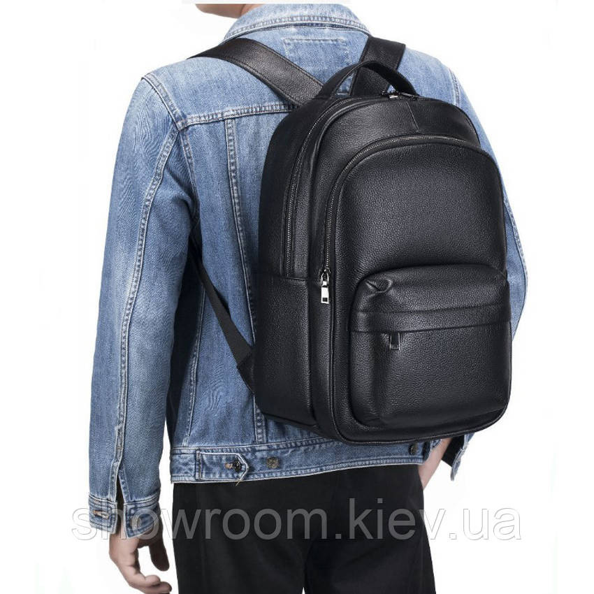Чоловічий шкіряний рюкзак Leather Collection (5056) Київ - фото 1