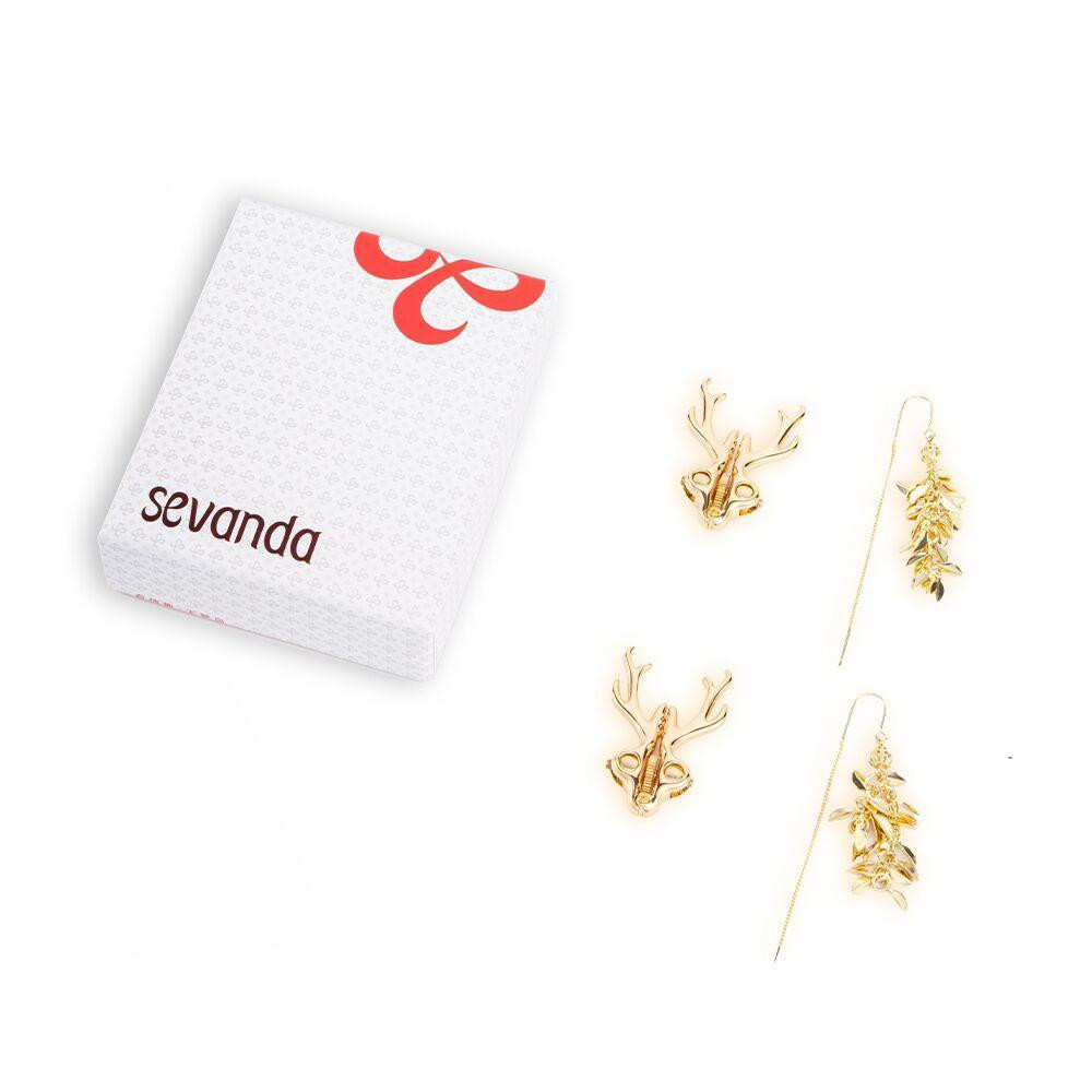 Зажимы для сосков LOCKINK SEVANDA Stag Adjustable Nipple Clamps Set Sex Aura Киев - изображение 6