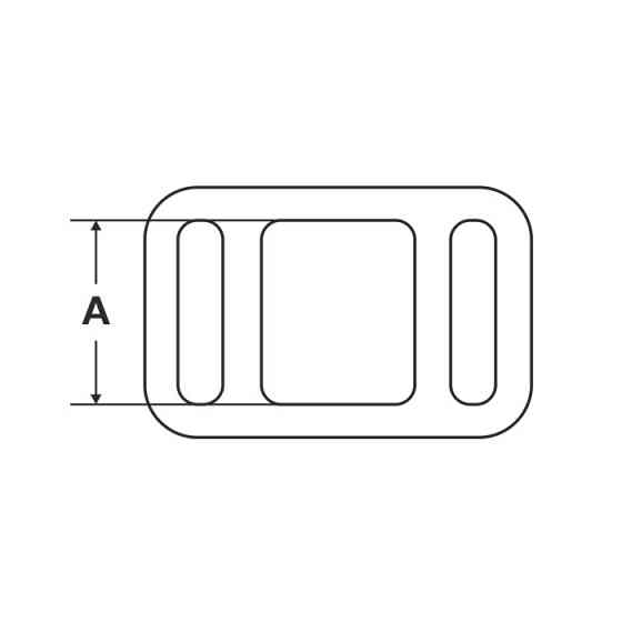Пряжка затяжна 1,0" (1,5 т) Одеса