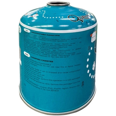 Газовий балон Quest 450 г різьбове з&apos;єднання (Q-G450) Вінниця - фото 3