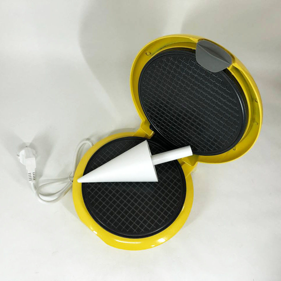 Вафельниця кругла з антипригарним покриттям Magio MG-397 750Вт, Дешева вафельниця ES-26 Івано-Франківськ - фото 3