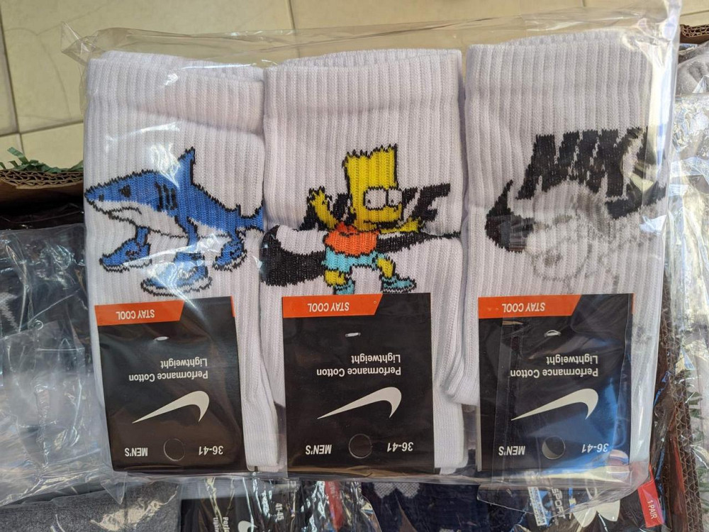 Шкарпетки жіночі високі прикольні. Шкарпетки з бавовни 3 штуки. Колір білий. Розмір 36-41 Київ - фото 5