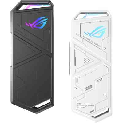 Карман внешний ASUS SSD ROG STRIX ARION ESD-S1C/WHT/G/AS PCIe NVMe M.2 2230/2242/2260/2280 USB-C 3.2 Gen 2x1 (90DD02H1-B09000) Винница