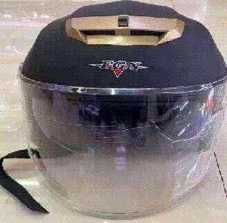 Шлем открытый (mod:605) (size:L,черный матовый) Мукачево