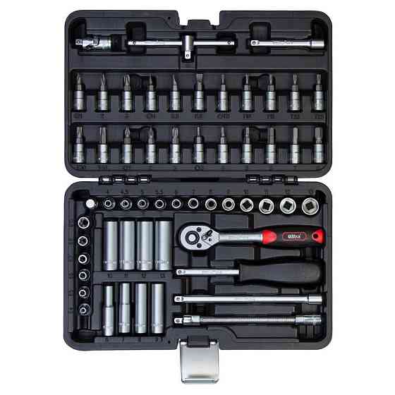 Набор торцевых насадок и бит 1/4