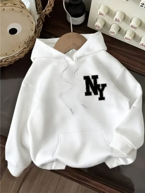 Худі жіноче, світшот білий, модна толстовка 2700321799 розмір 48 Дніпро - фото 2