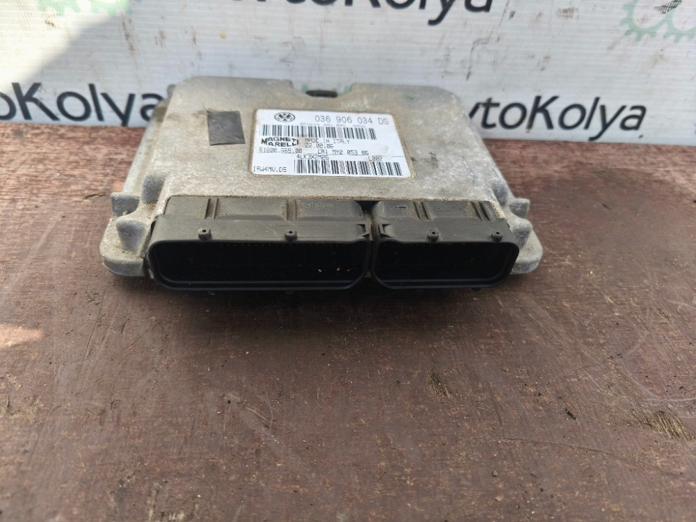 Блок керування двигуном Seat Leon 1.6 бензин 16V 1998-2005 (036906034DS) Ковель - фото 2