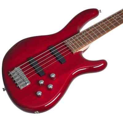 Бас-гітара Cort Action V Plus Trans Red (Action Bass V Plus TR) Вінниця