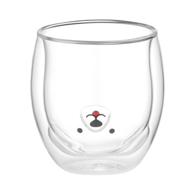 Набір склянок Ardesto Animals 300 мл 2 шт прозорий (AR2630BWA) Вінниця - фото 2