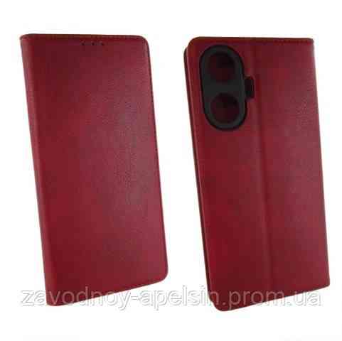 Чехол книжка Realme C55 Защита камеры (красный) Одесса