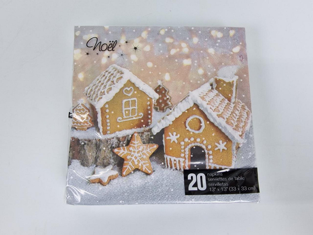 Красива серветка (ЗЗХЗ, 20 шт.) VIVA новий рік малюнок No1 (1 пачка) Харків - фото 1