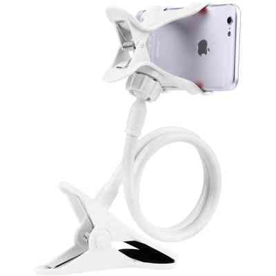 Тримач для смартфонів XoKo прищепка, гнучкий, 65 см, білий (XK-RM-C20-WHT) Вінниця