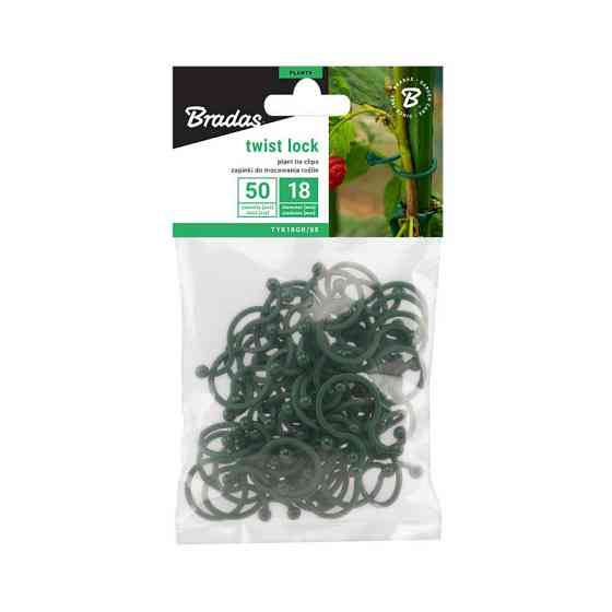 Затискачі діаметром 18 мм., 50 шт., TWIST LOCK, TYK18GR/50 Київ