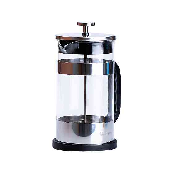 Заварник для чаю з френч-пресом, 1 л, скляний Київ