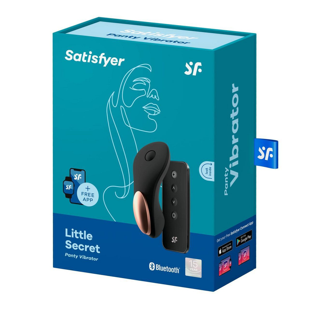 Смарт-вібратор у трусики Satisfyer Little Secret з пультом ДК Sex Aura Київ - фото 8