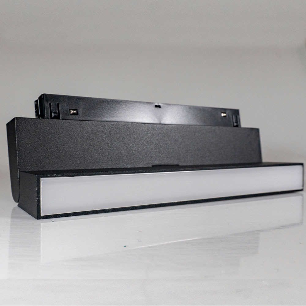 Milight Магнітний світильник лінійний поворотний floodlight чорний 4000К L220mm 12Вт 960Lm 48V Коломыя - изображение 2