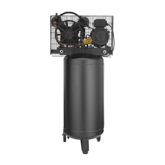 Компресор, 100 л, вертикальний, 3,0 кВт, 220 В, 10 атм, 500 л/хв, 2 циліндри, 83 дБ INTERTOOL PT-0017 Київ - фото 3